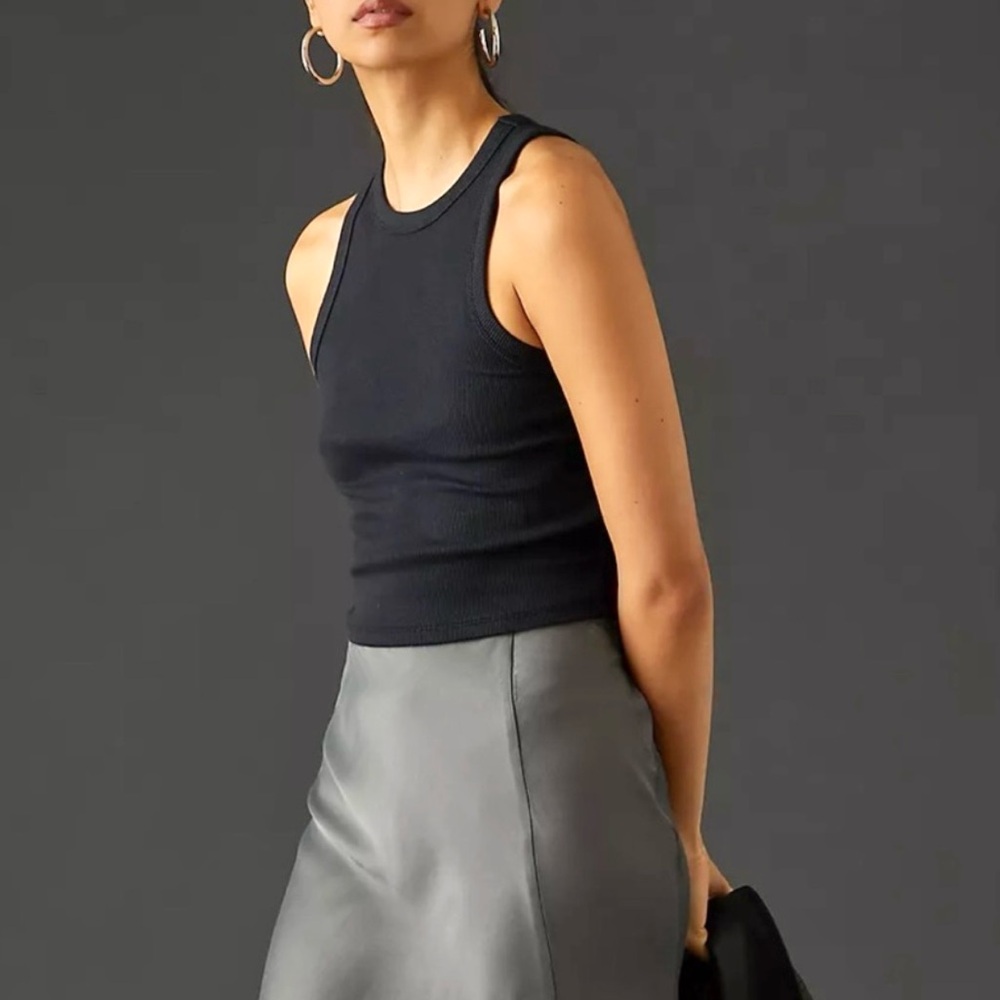 Anthropologie | Maeve Blair Baby Tank Cropped Racerback NWT